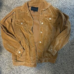American Eagle Outfitters Tan Corduroy Jacket